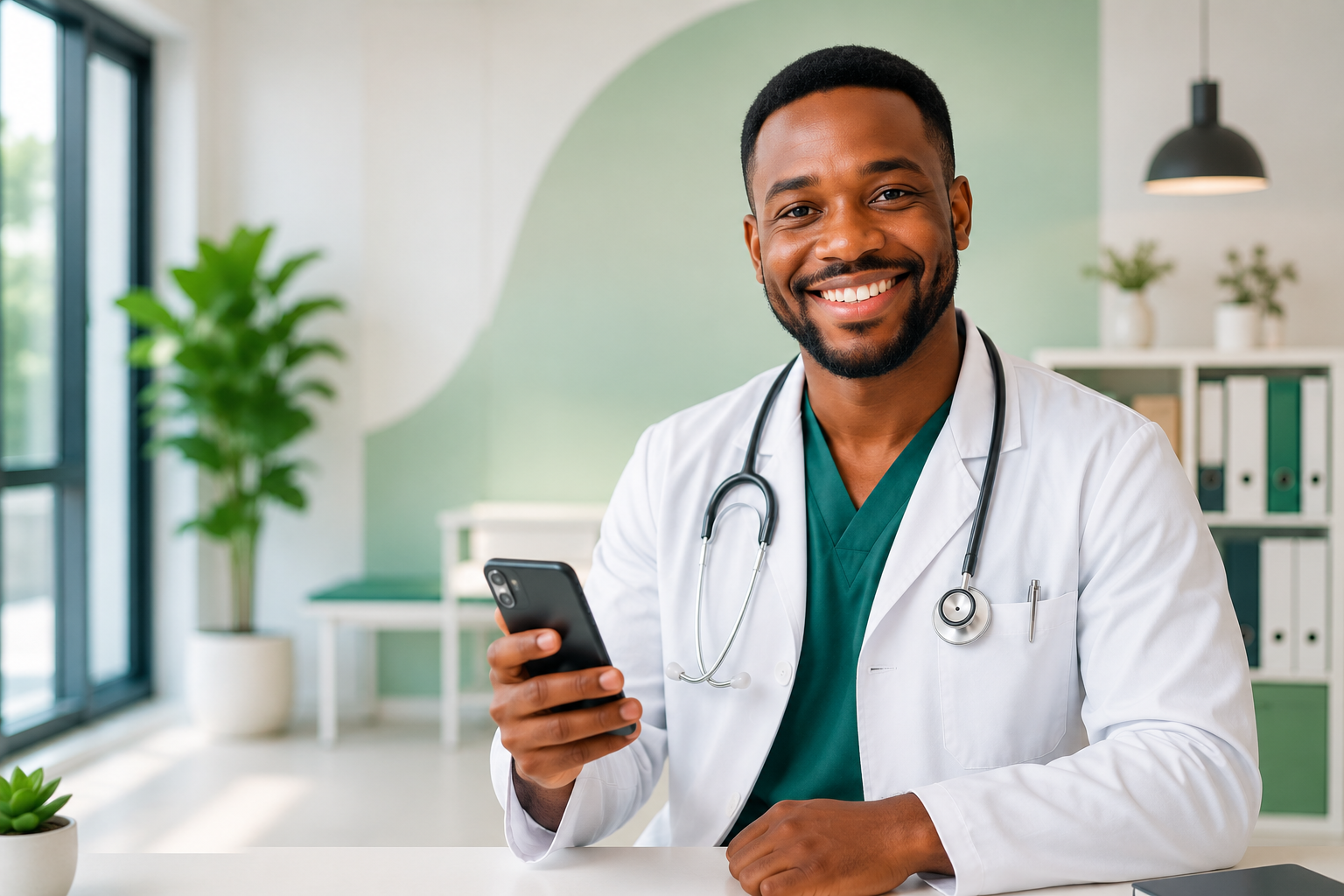 Friendly Clinovah doctor